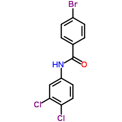 4-Bromo-N-(3,4-dichlorophenyl)benzamide Structure