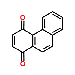 1,4-Phenanthrenedione结构式