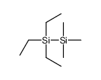 triethyl(trimethylsilyl)silane结构式