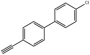 4-Chloro-4'-ethynyl-1,1'-biphenyl structure