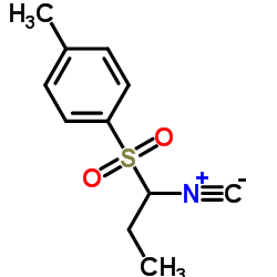1-乙基-1-甲苯磺酰甲基异丁酯结构式