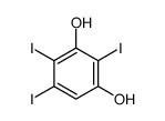 Triiodoresorcinol Structure