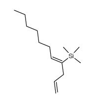 (Z)-4-(trimethylsilyl)-1,4-undecadiene Structure