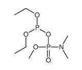 [dimethylamino(methoxy)phosphoryl] diethyl phosphite结构式