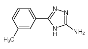 5-(3-Methylphenyl)-4H-1,2,4-triazol-3-amine structure