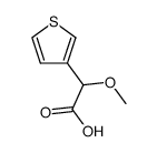 methoxy-thiophen-3-yl-acetic acid结构式