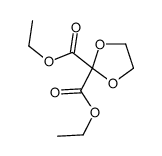 diethyl 1,3-dioxolane-2,2-dicarboxylate结构式