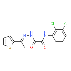 Acetic acid, [(2,3-dichlorophenyl)amino]oxo-, [1-(2-thienyl)ethylidene]hydrazide (9CI) picture