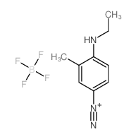 4-Ethylamino-3-methylbenzenediazonium tetrafluoroborate picture