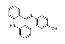 4-(acridin-9-ylamino)phenol Structure