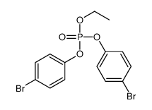 bis(4-bromophenyl) ethyl phosphate Structure