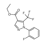 5-(三氟甲基)-1-(2-氟苯基)-1H-吡唑-4-羧酸乙酯图片