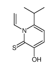 1-ethenyl-3-hydroxy-6-propan-2-ylpyridine-2-thione Structure