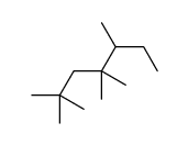 2,2,4,4,5-pentamethylheptane结构式