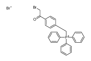 [4-(2-bromoacetyl)phenyl]methyl-triphenylphosphanium,bromide结构式