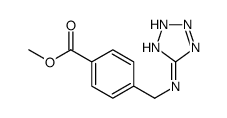 methyl 4-[(2H-tetrazol-5-ylamino)methyl]benzoate Structure