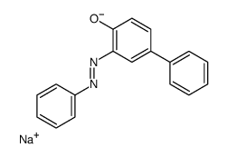 sodium 3-(phenylazo)[1,1'-biphenyl]-4-olate structure