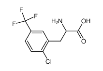 2-CHLORO-5-(TRIFLUOROMETHYL)-DL-PHENYLALANINE图片