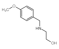 2-[[(4-methoxyphenyl)methyl]amino]-ethanol structure