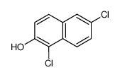 1,6-dichloro-[2]naphthol Structure