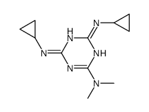 4-N,6-N-dicyclopropyl-2-N,2-N-dimethyl-1,3,5-triazine-2,4,6-triamine结构式
