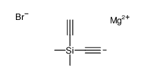 magnesium,diethynyl(dimethyl)silane,bromide Structure
