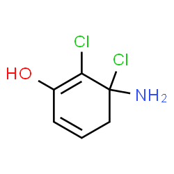 Phenol,3-amino-2,3-dichloro- (6CI)结构式