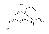 5-(1-Methyl-2-propenyl)-5-propyl-2-sodiothio-4,6(1H,5H)-pyrimidinedione picture