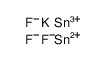 difluorotin,potassium,trifluorotin Structure