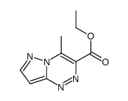 4-Methylpyrazolo[5,1-c][1,2,4]triazine-3-carboxylic acid ethyl ester Structure