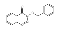 1,2,3-Benzotriazin-4(3H)-one,3-(phenylmethoxy)- structure