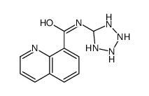 N-(1H-Tetrazol-5-yl)-8-quinolinecarboxamide结构式
