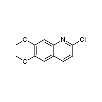 2-氯-6,7-二甲氧基喹啉结构式