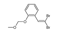 1-(2,2-dibromovinyl)-2-(methoxymethoxy)benzene Structure