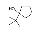 1-tert-butylcyclopentan-1-ol Structure