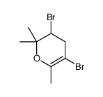 3,5-dibromo-2,2,6-trimethyl-3,4-dihydropyran Structure