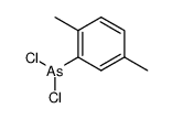dichloro-(2,5-dimethyl-phenyl)-arsine Structure