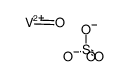 vanadyl sulphate VOSO4, β结构式