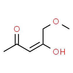 3-Penten-2-one, 4-hydroxy-5-methoxy- (9CI)结构式