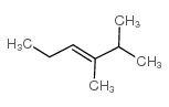 3-Hexene, 2,3-dimethyl- Structure