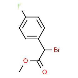 METHYLBROMO(4-FLUOROPHENYL)ACETATE structure
