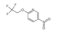 5-NITRO-2-(2,2,2-TRIFLUOROETHOXY)PYRIDINE Structure