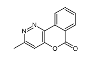 3-methyl-isochromeno[4,3-c]pyridazin-6-one结构式