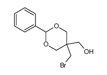 (5-bromomethyl-2-phenyl-[1,3]dioxan-5-yl)-methanol结构式