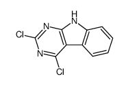 1,3-dichloro-5H-pyrimido[4,5-b]indole Structure