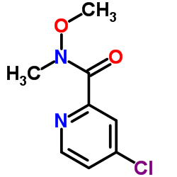 4-Chloro-N-methoxy-N-methylpyridine-2-carboxamide picture