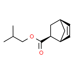 Bicyclo[2.2.1]hept-5-ene-2-carboxylic acid, 2-methylpropyl ester, (1R,2R,4R)-rel- (9CI) Structure
