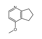 4-methoxy-6,7-dihydro-5H-cyclopenta[b]pyridine结构式