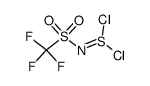 Trifluoromethylsulfonyliminosulfinyl dichloride Structure
