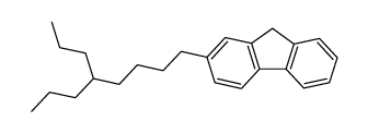 2-(5-propyloctyl)-9H-fluorene结构式